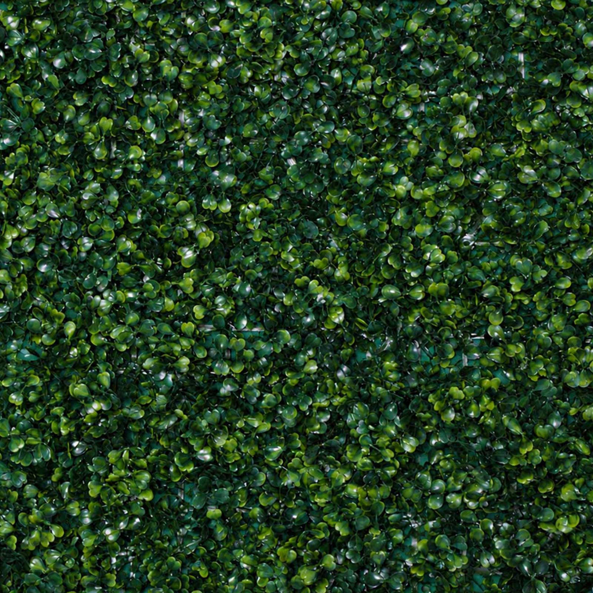 8ft x 4ft Roll Up Artificial Greenery Wall Panel Backdrop - Boxwood Hedge Foliage with Fabric Backin