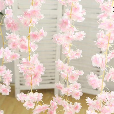 Eternal Grace: The Blush Artificial Cherry Blossom Flowers Garland Eternal Grace: The Blush Artificial Cherry Blossom Flowers Garland