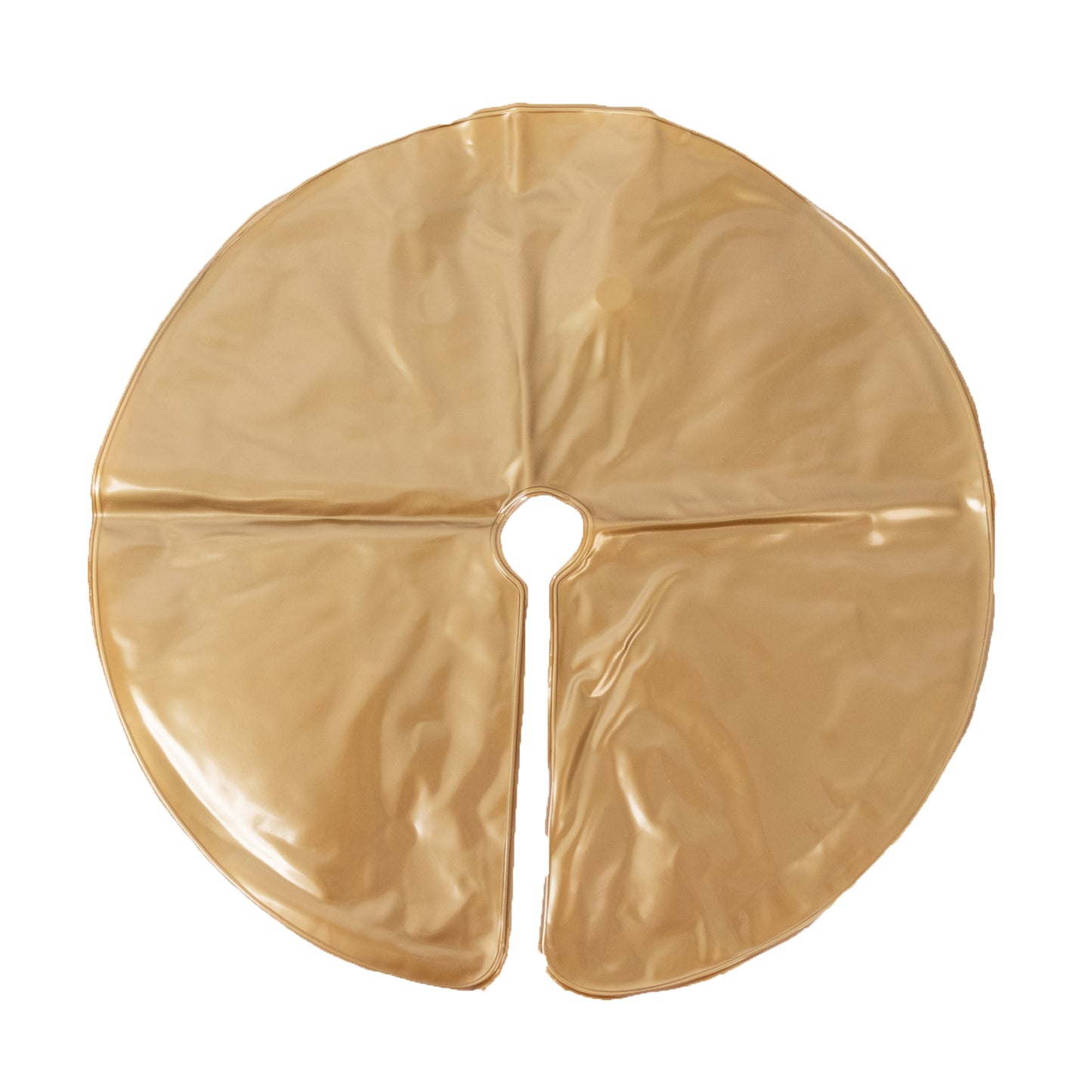 4 Pack 14" Metallic Gold Water Bags – Heavy Duty Reusable PVC Fillable Base Weights for Balloon Columns & Arch Stand Support