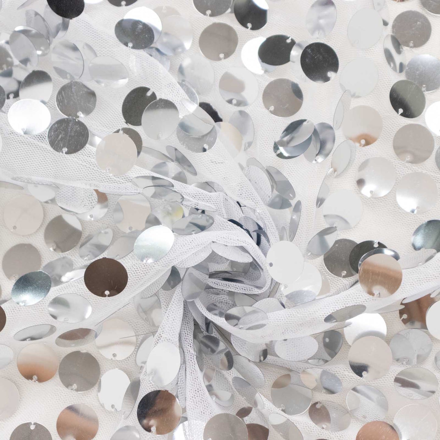 Sparkly silver sequin wedding arch cover for backdrops. #whtbkgd