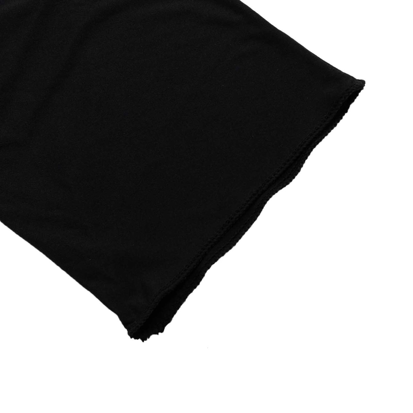 7.5ft Black Spandex Crescent Moon Wedding Arch Cover