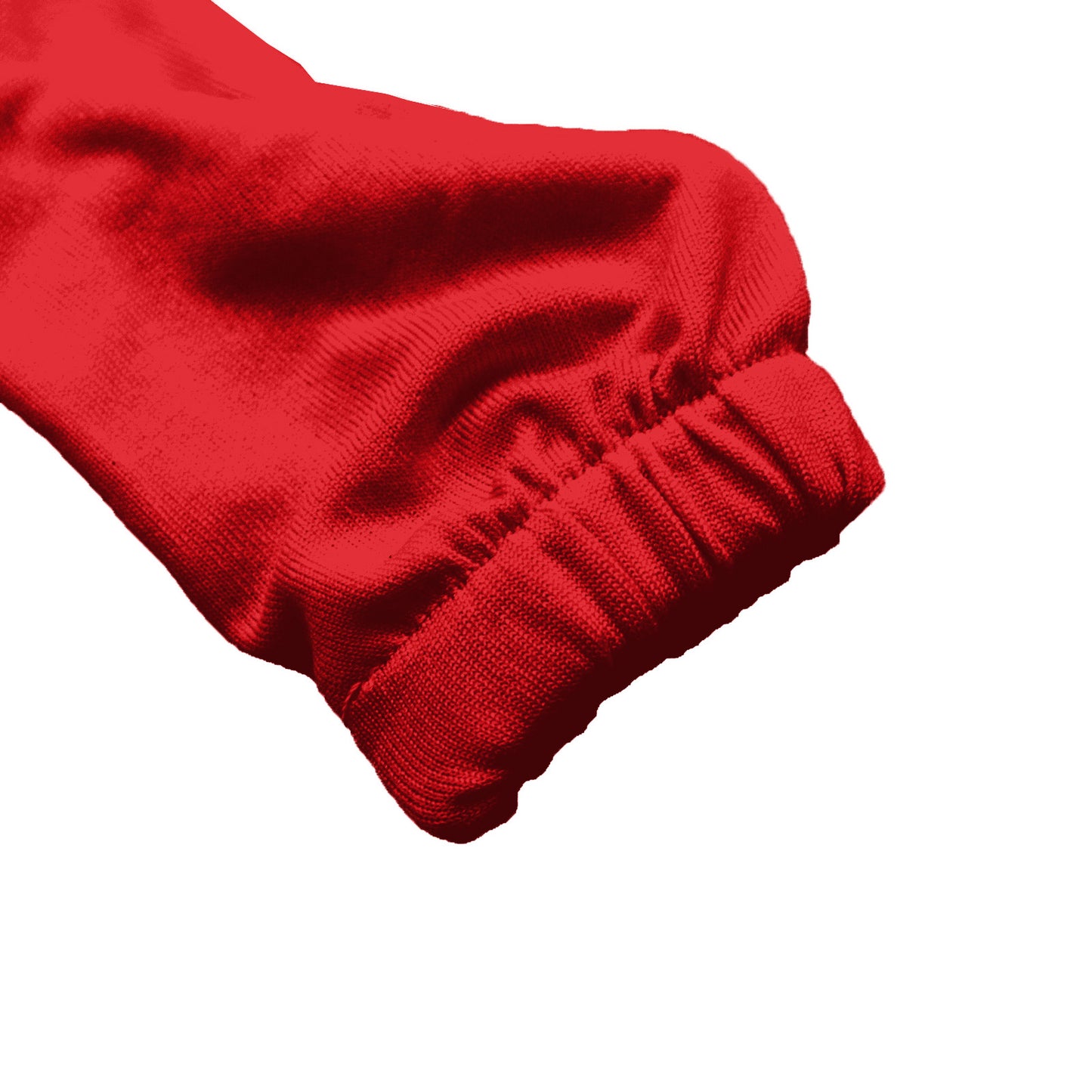 20ft Spandex Upright Pole Cover – Red, Stretch Fabric for Curved Aluminum Chandelier Hanger, Pipe &