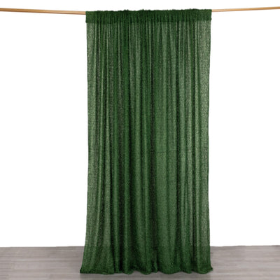 Luxurious Texture of the Green Fringe Shag Drapery Luxurious Texture of the Green Fringe Shag Drapery