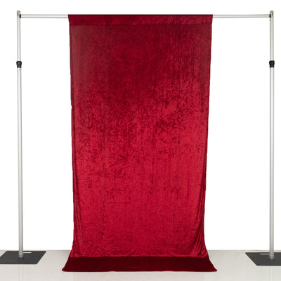 Crushed Red Velvet Backdrop Curtain 5ft x 10ft Crushed Red Velvet Backdrop Curtain 5ft x 10ft