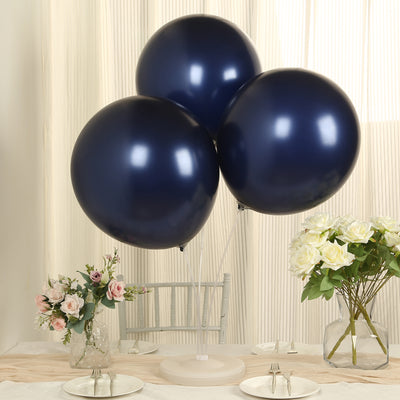 Charming Pearl Navy Blue Biodegradable Balloons Charming Pearl Navy Blue Biodegradable Balloons