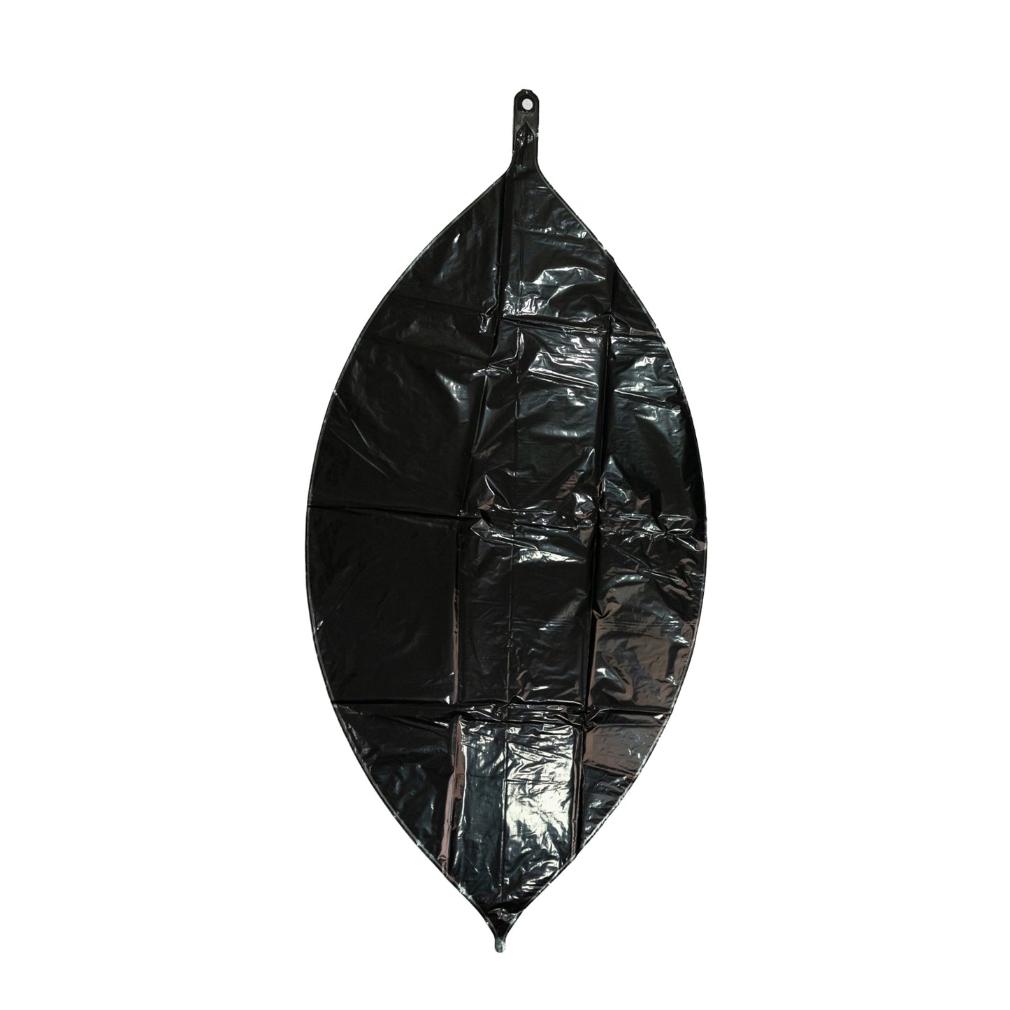 Metallic black 43" sphere mylar balloons for party supplies.