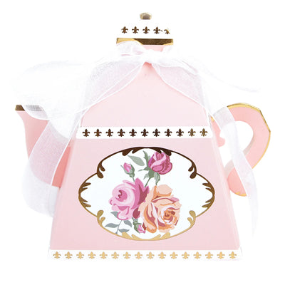 Charming Design of Dusty Rose Mini Teapot Favor Boxes Charming Design of Dusty Rose Mini Teapot Favor Boxes