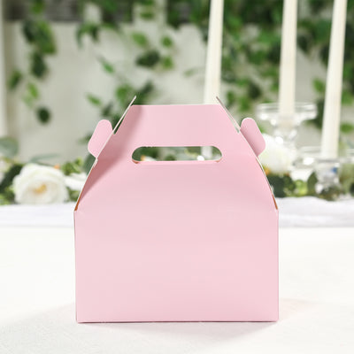 Blush Party Favor Gift Tote Gable Box Bags Blush Party Favor Gift Tote Gable Box Bags