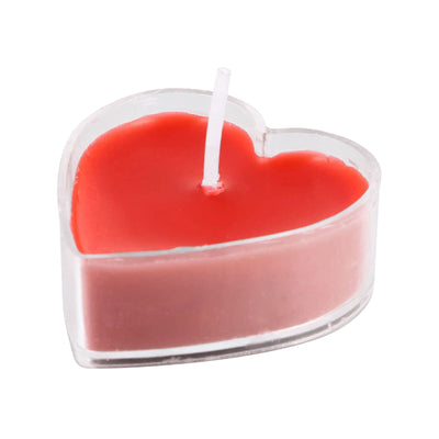 Set the Mood with Heart Shaped Tealight Candles Set the Mood with Heart Shaped Tealight Candles