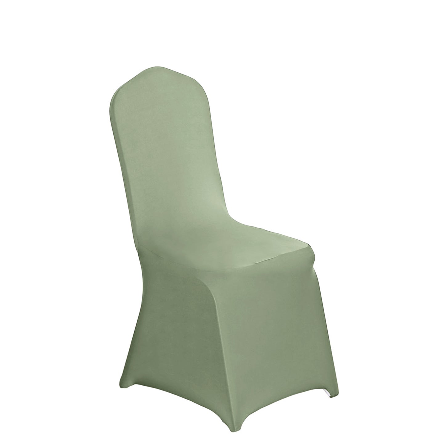 Dusty Sage Green Spandex Fitted Banquet Chair Cover - 160 GSM