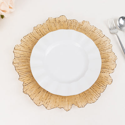 Versatile Uses for Amber Gold Charger Plates Versatile Uses for Amber Gold Charger Plates