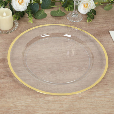 Elegant Design with Gold Rim Elegant Design with Gold Rim