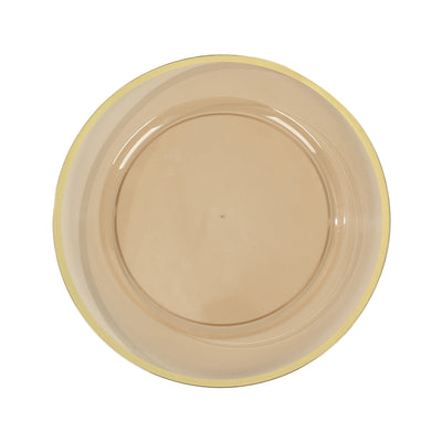 Blush Charger Plates with Gold Rim for Beautiful Table Settings Blush Charger Plates with Gold Rim for Beautiful Table Settings