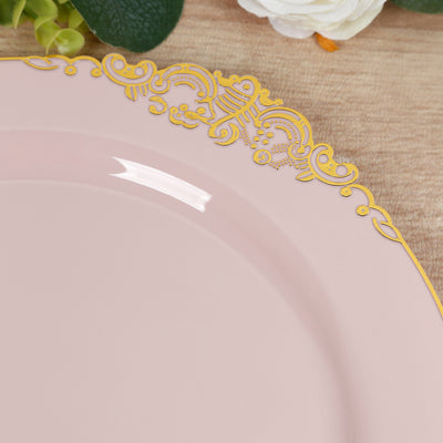 Styling Ideas for Blush Gold Charger Plates Styling Ideas for Blush Gold Charger Plates