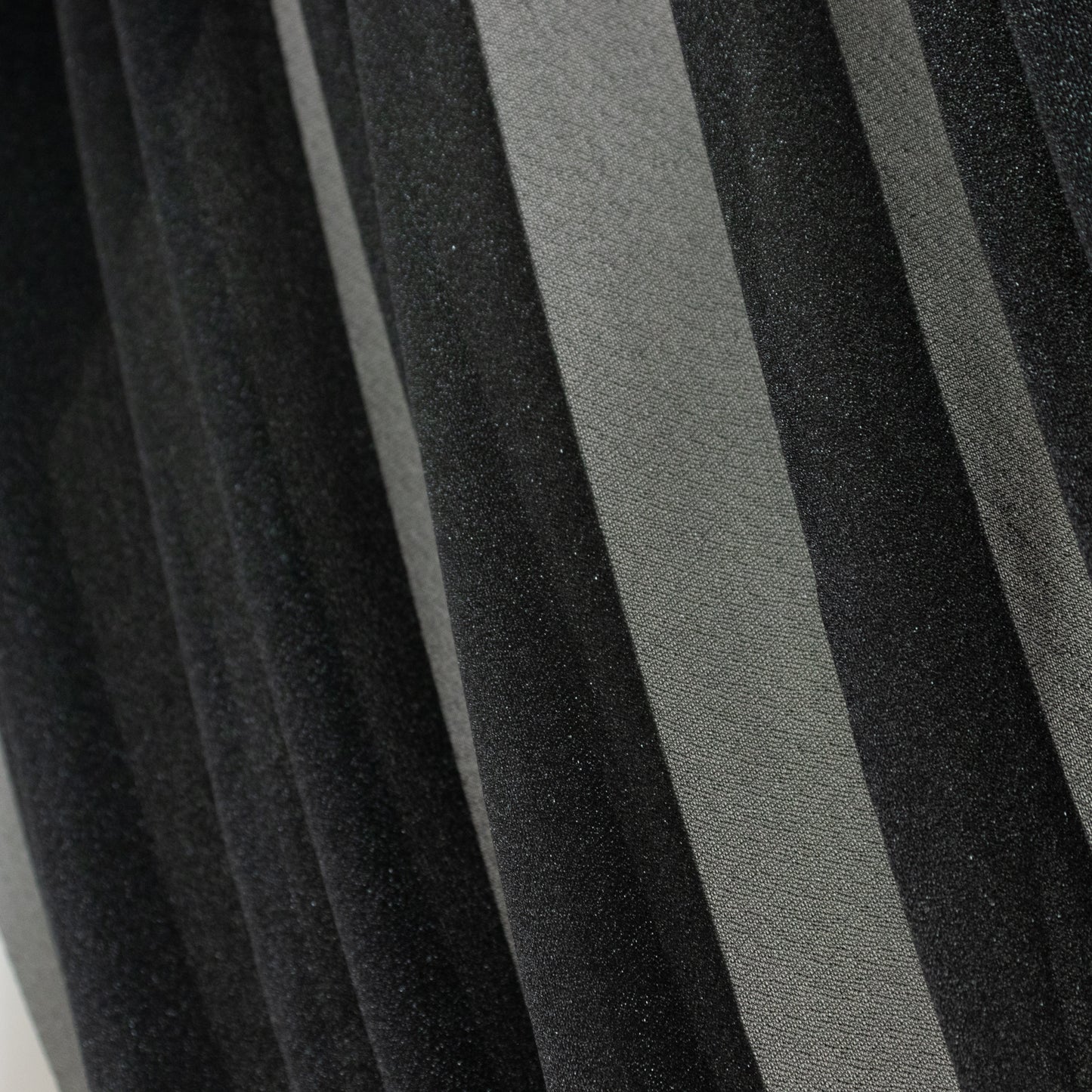 Black sheer backdrop drape for wedding arch and ceiling decor.