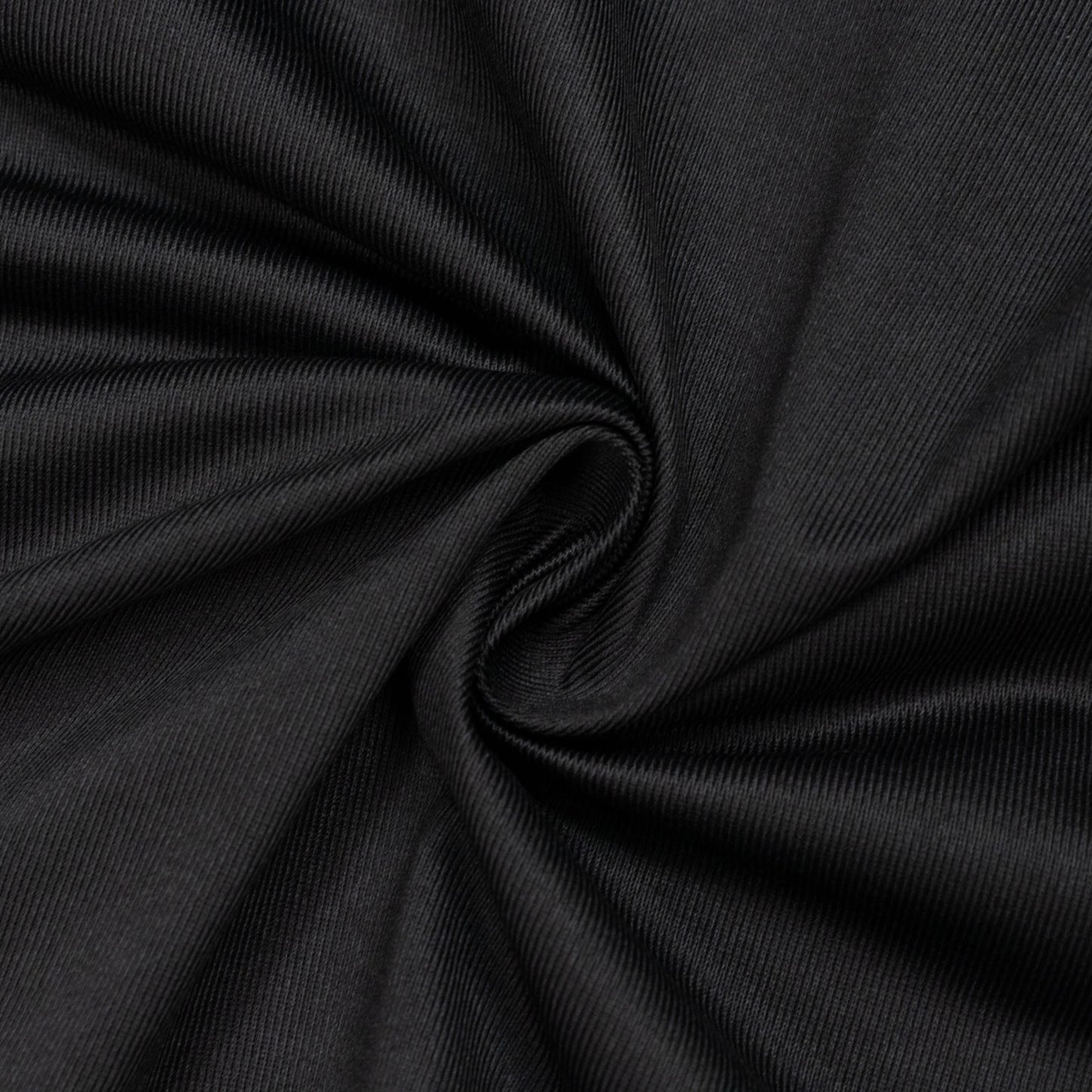 Scuba Polyester Event Backdrop Curtain Black 10ftx10ft Durable Flame Resistant Wrinkle-Free Photogra