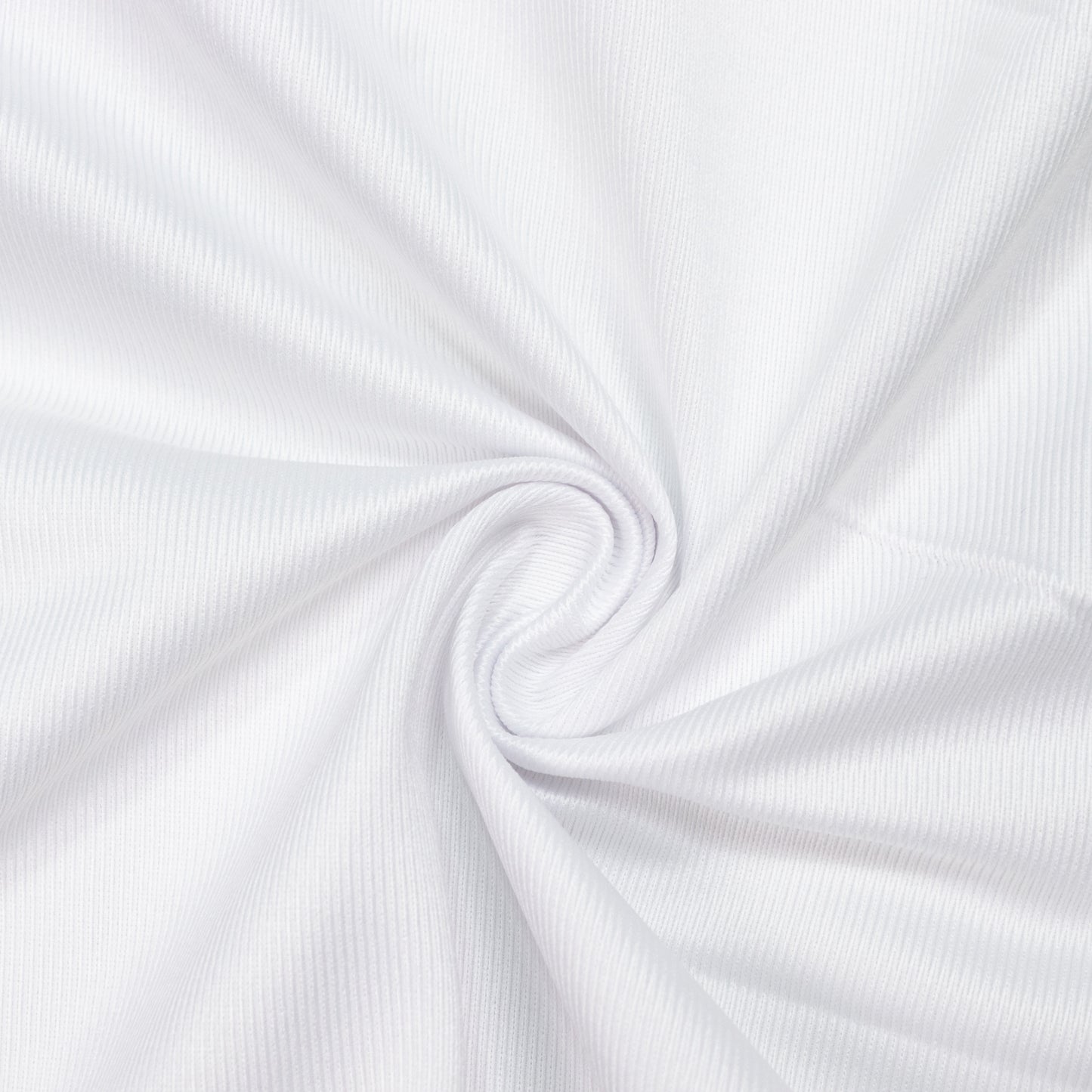 Scuba Polyester Event Backdrop Curtain White 10ftx12ft Durable Flame Resistant Wrinkle-Free Photogra