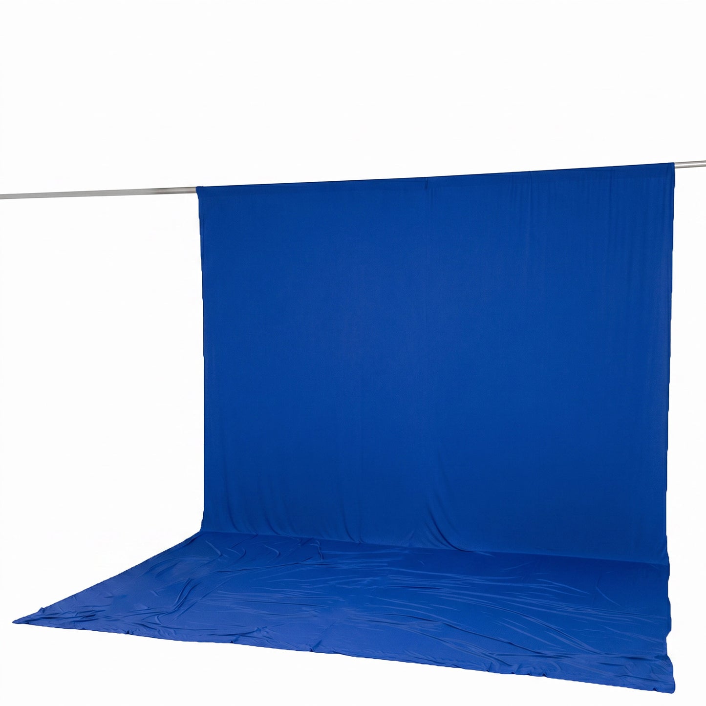 10ft x 14ft Spandex Backdrop Curtain Royal Blue, 4-Way Stretch Wrinkle-Free Photo Booth Backdrop wit