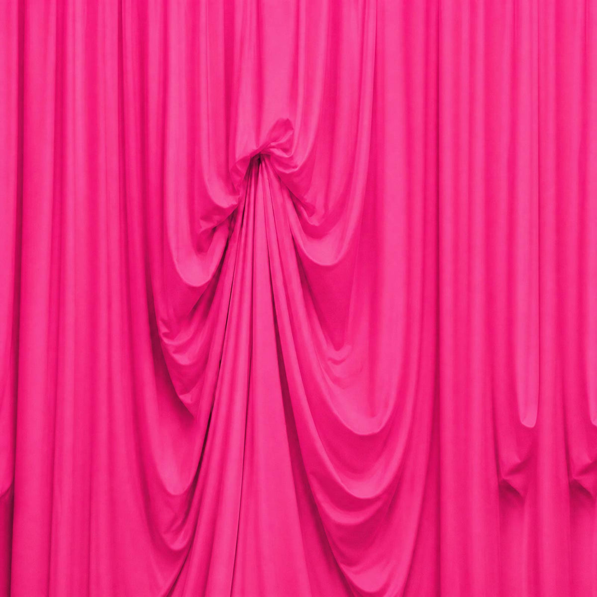 Fuchsia Spandex Pre-Sewn Dramatic Drape Backdrop Curtain – 13ft × 20ft 4-Way Stretch Wrinkle-Free 18