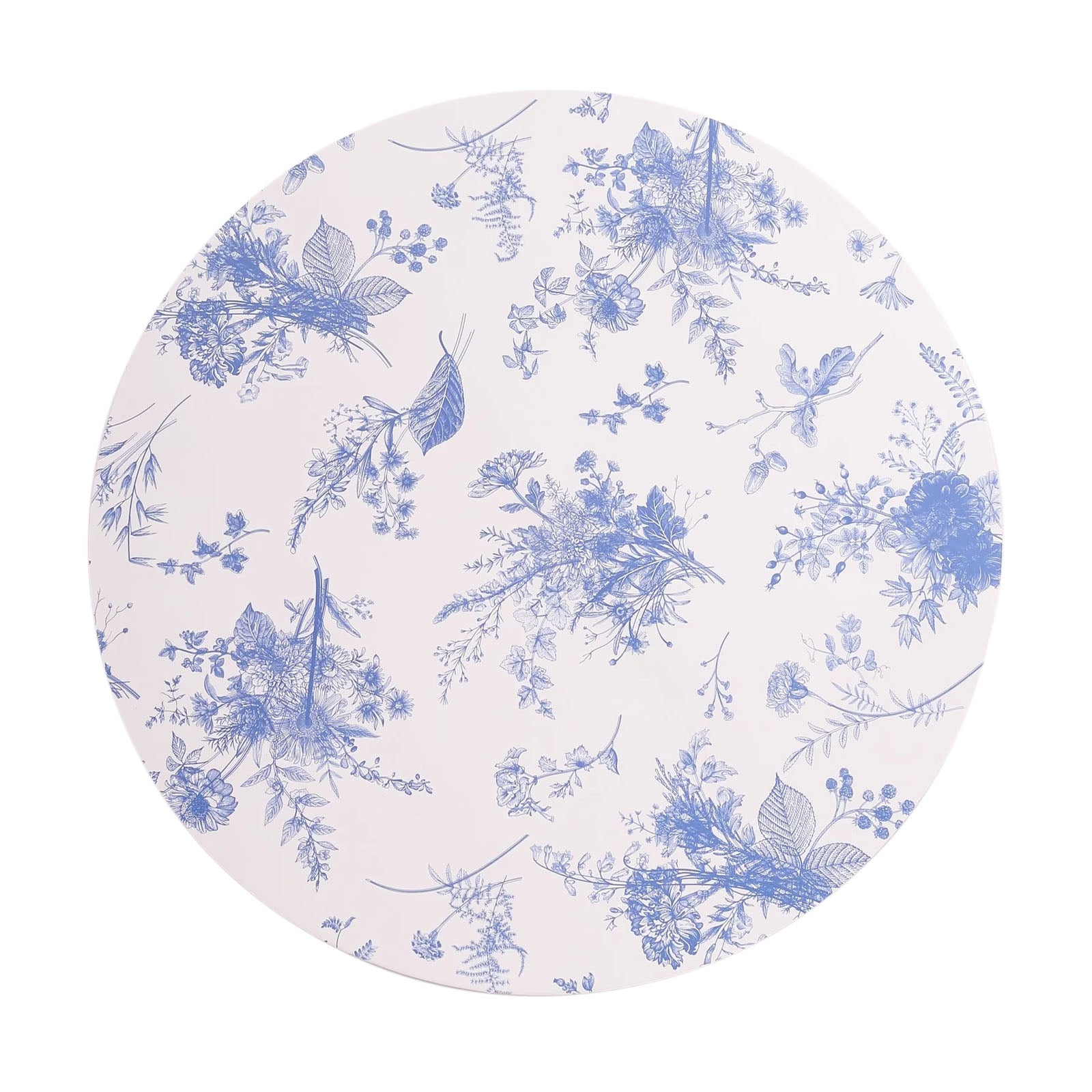 6 pk 13in French Toile Paper Charger Plates | TCFLinen
