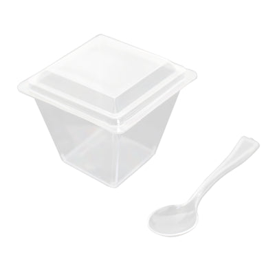 Elegant Presentation with Clear Plastic Dessert Cups Elegant Presentation with Clear Plastic Dessert Cups