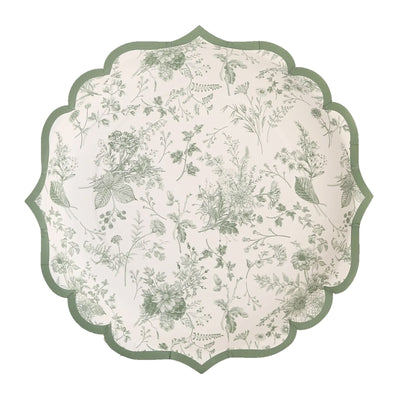 Elegant Design with Scalloped Rims Elegant Design with Scalloped Rims