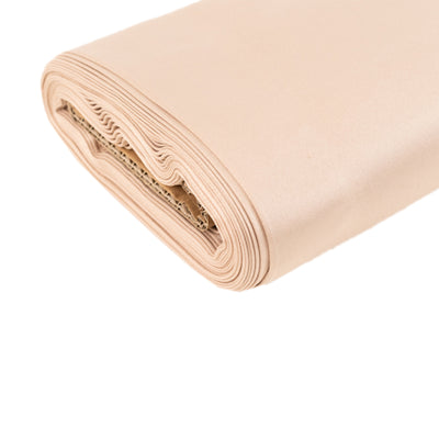 Exquisite Nude Lamour Satin Fabric Bolt Exquisite Nude Lamour Satin Fabric Bolt