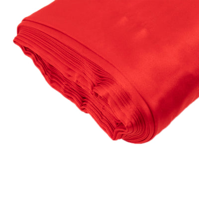 Exquisite Red Lamour Satin Fabric Bolt Exquisite Red Lamour Satin Fabric Bolt