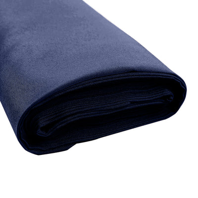 Premium Polyester Navy Blue Fabric Bolt 54"x10 Yards Premium Polyester Navy Blue Fabric Bolt 54"x10 Yards