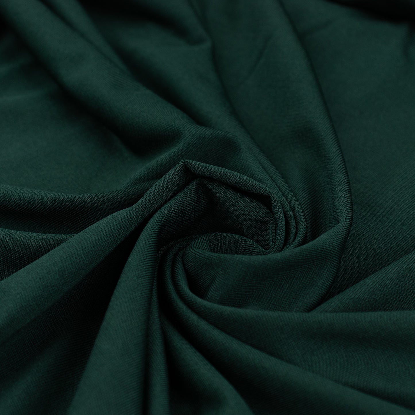 Emerald green spandex 4-way stretch fabric roll, 60"x10 yards.