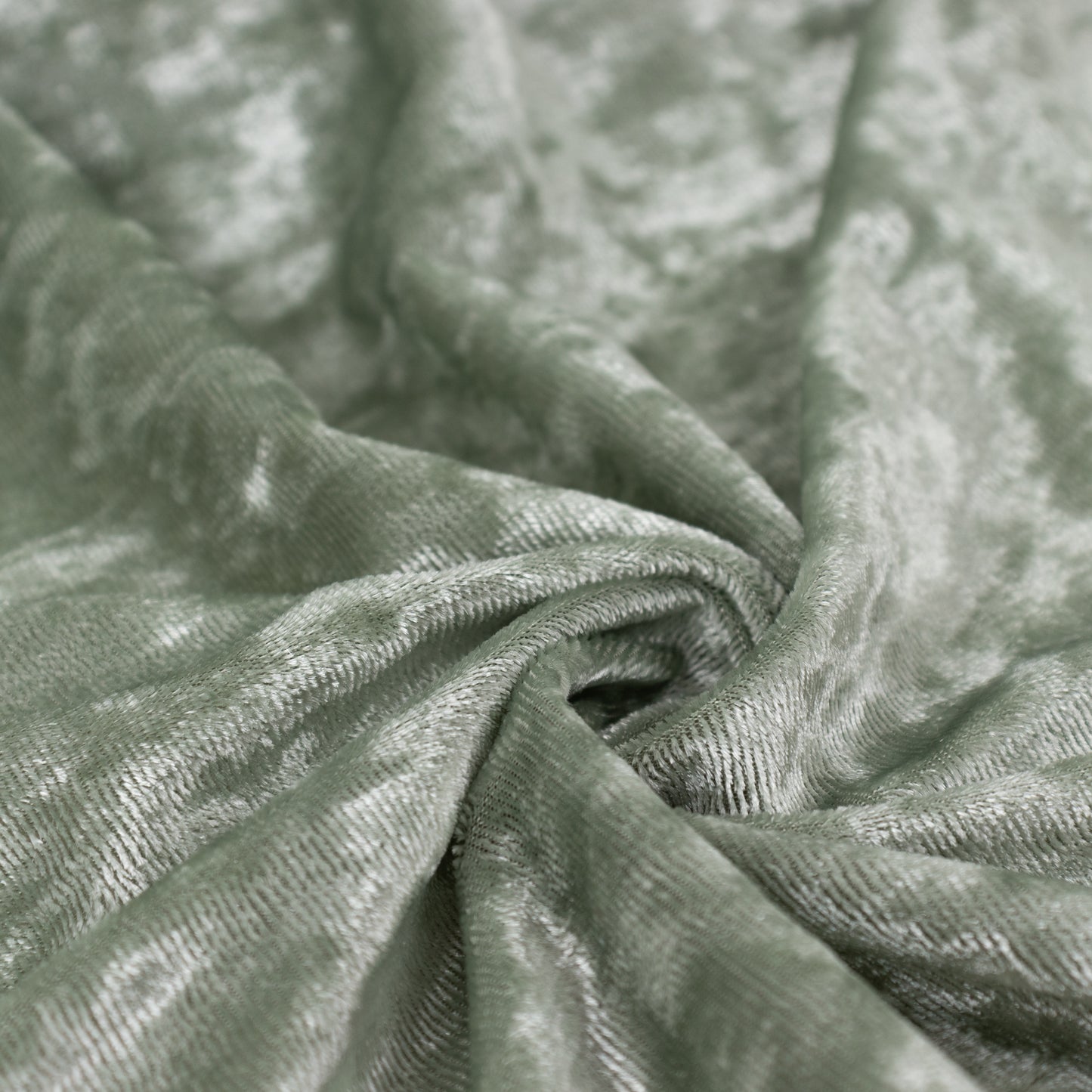 65"x5 Yards Sage Green Crushed Velvet Fabric Bolt, DIY Craft Fabric Roll