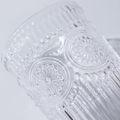 Creative Uses for Clear Textured Glass Cups Creative Uses for Clear Textured Glass Cups