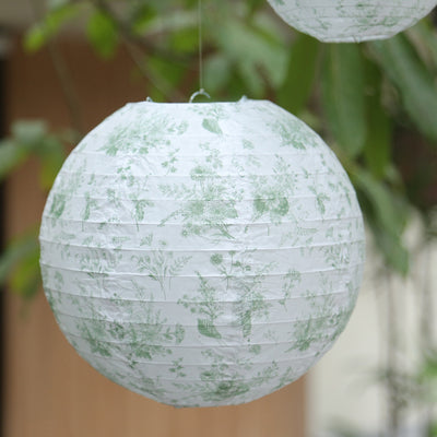 Transform Your Event with Elegant Charm of White Sage Green Hanging Paper Lanterns Transform Your Event with Elegant Charm of White Sage Green Hanging Paper Lanterns
