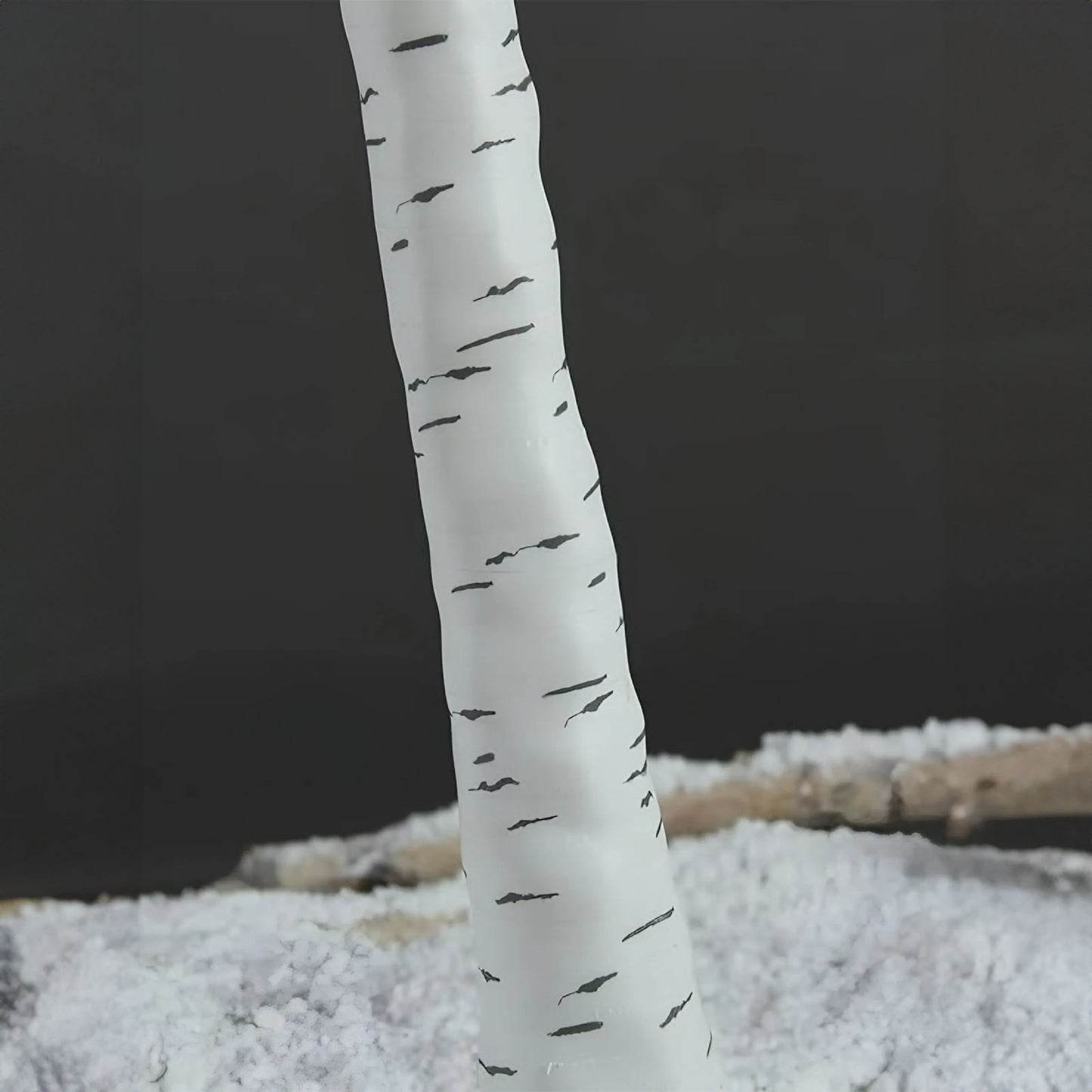 6ft Warm White Lighted Birch Tree 350 LED Fairy Lights with Remote Timer, 8 Flashing Modes Dimmable Plug-in Artificial Tree Lights with Sturdy Detachable Base