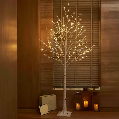 Enchanting Warm White LED Birch Tree – The Perfect Lighting for Any Occasion Enchanting Warm White LED Birch Tree – The Perfect Lighting for Any Occasion
