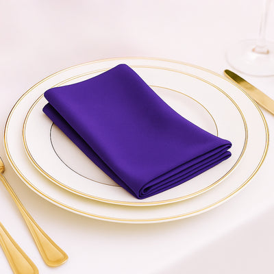Purple Scuba Cloth Napkins Purple Scuba Cloth Napkins