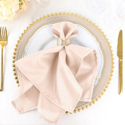 Elevate Your Event with Blush Seamless Cloth Dinner Napkins Elevate Your Event with Blush Seamless Cloth Dinner Napkins