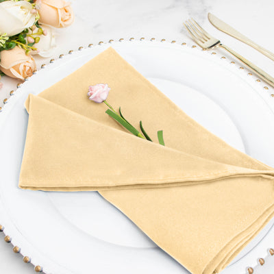 Unmatched Durability of Champagne Napkins Unmatched Durability of Champagne Napkins