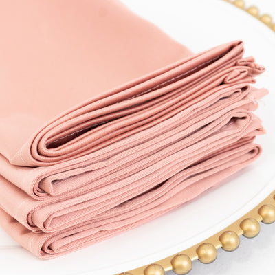 Décor Ideas with Dusty Rose Scuba Napkins Décor Ideas with Dusty Rose Scuba Napkins