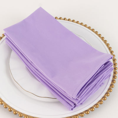 Beautiful Lavender Lilac Scuba Cloth Napkins Beautiful Lavender Lilac Scuba Cloth Napkins