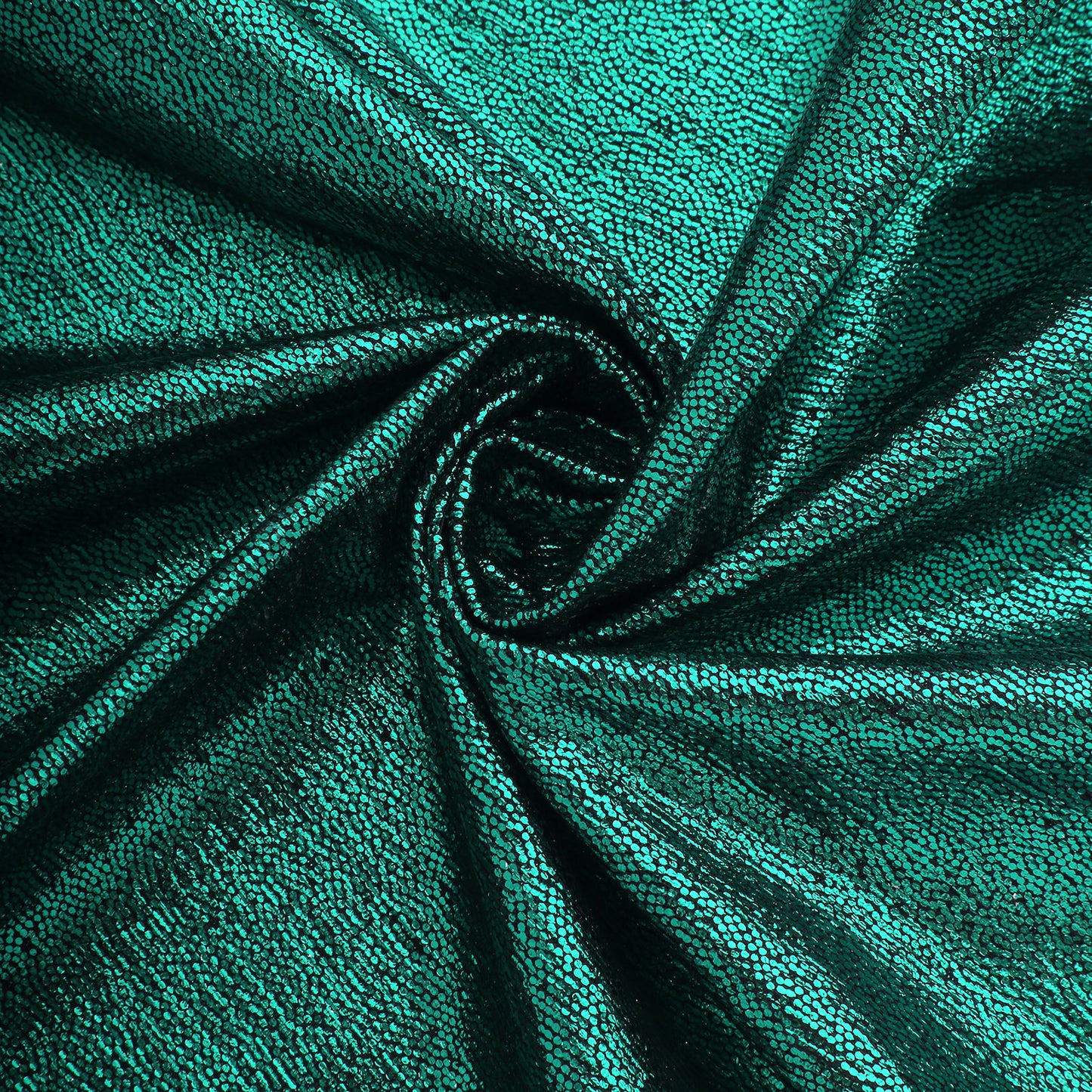 Emerald green shimmer sequin table napkin, reusable and sparkling, 20"x20".