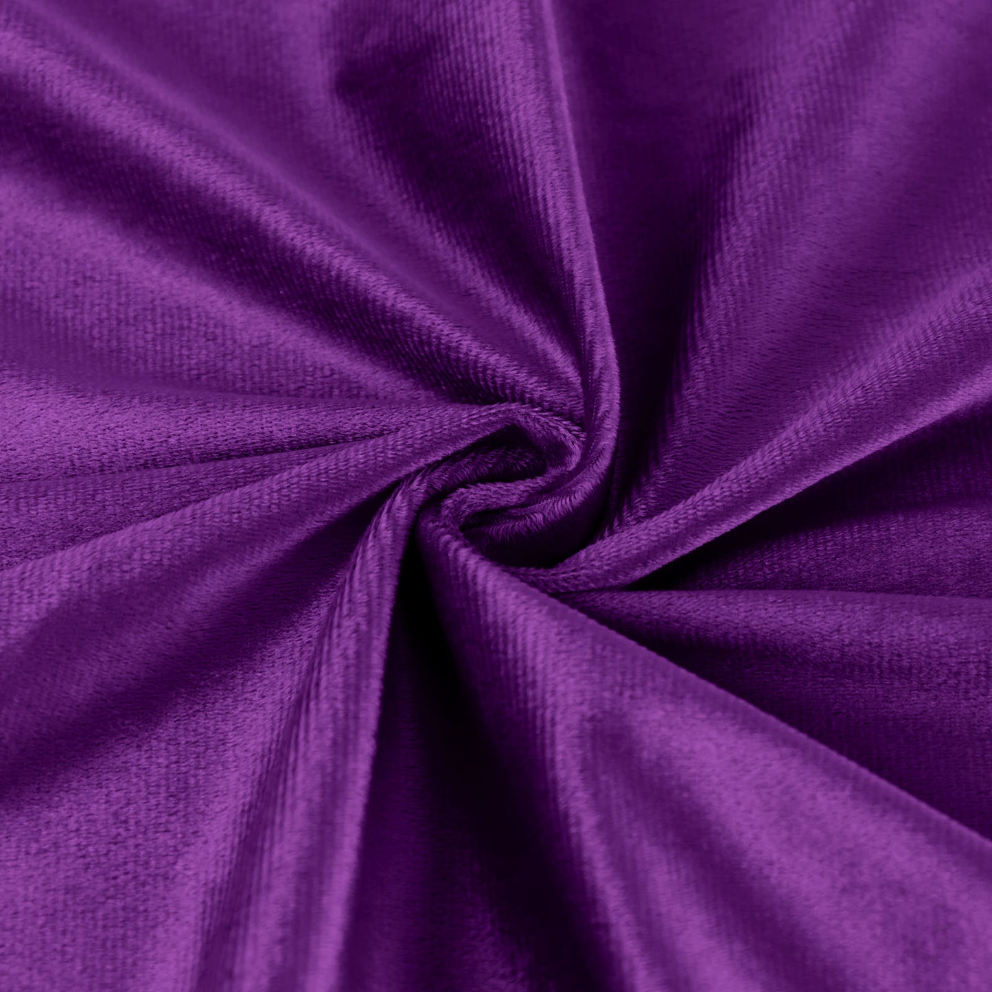 Premium Sheen Finish Purple Velvet Cloth Dinner Napkins 20 Inch x 20 Inch in Pack of 5