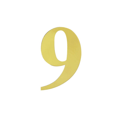 Elegant Gold Number Stickers for Every Occasion Elegant Gold Number Stickers for Every Occasion