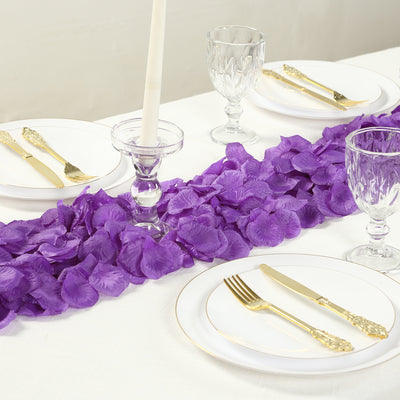Elevate Your Decor with Purple Silk Rose Petals Elevate Your Decor with Purple Silk Rose Petals
