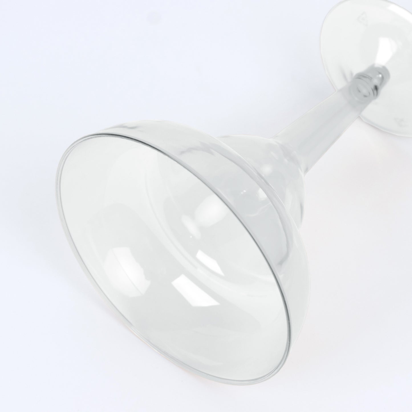 20 Pack 10oz Clear Plastic Margarita Glasses, Disposable Cocktail Party Cups for Frozen Drinks and Pina Coladas