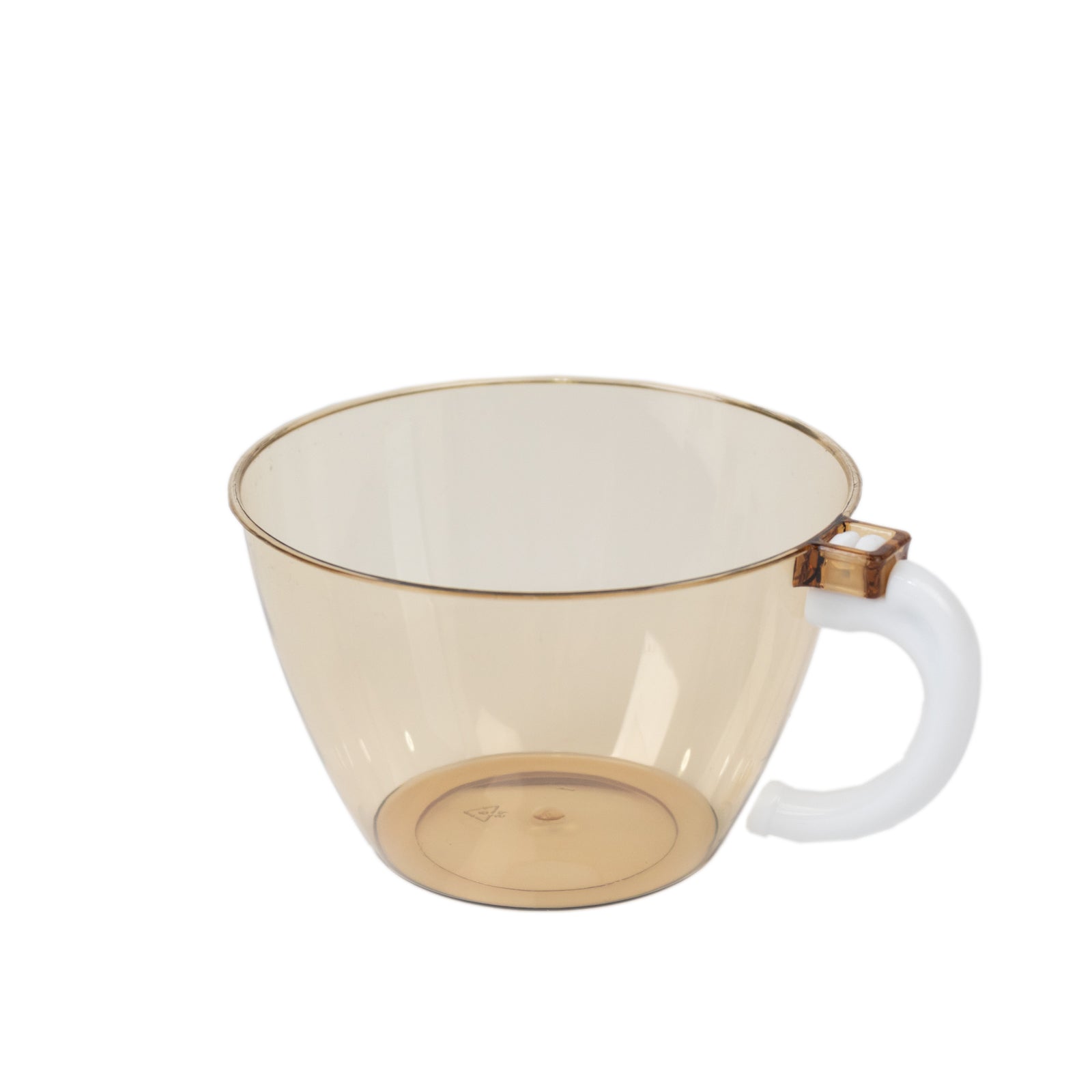 Disposable Amber Gold Tea Mugs 25-Pack 6oz