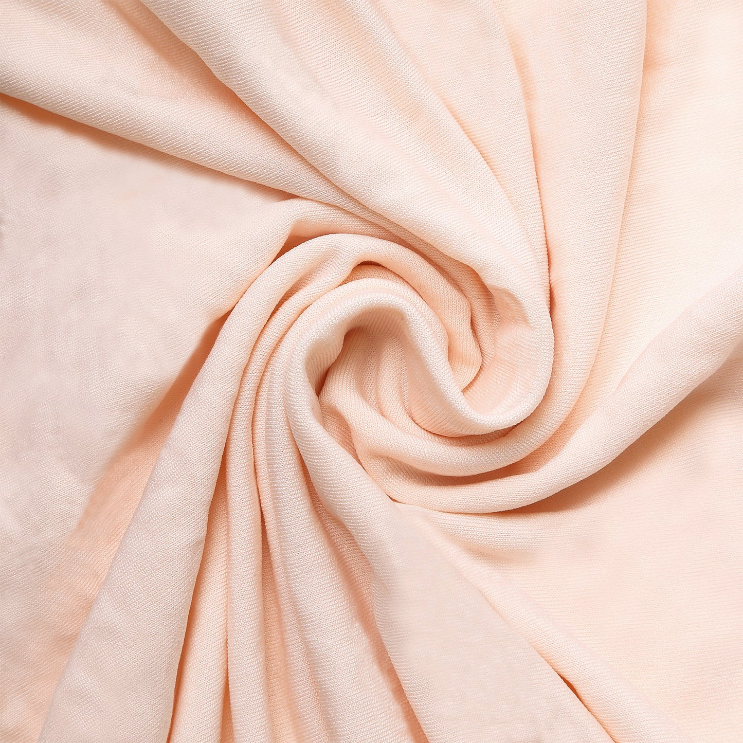 Blush spandex pedestal stand covers for event decor, set of 5.