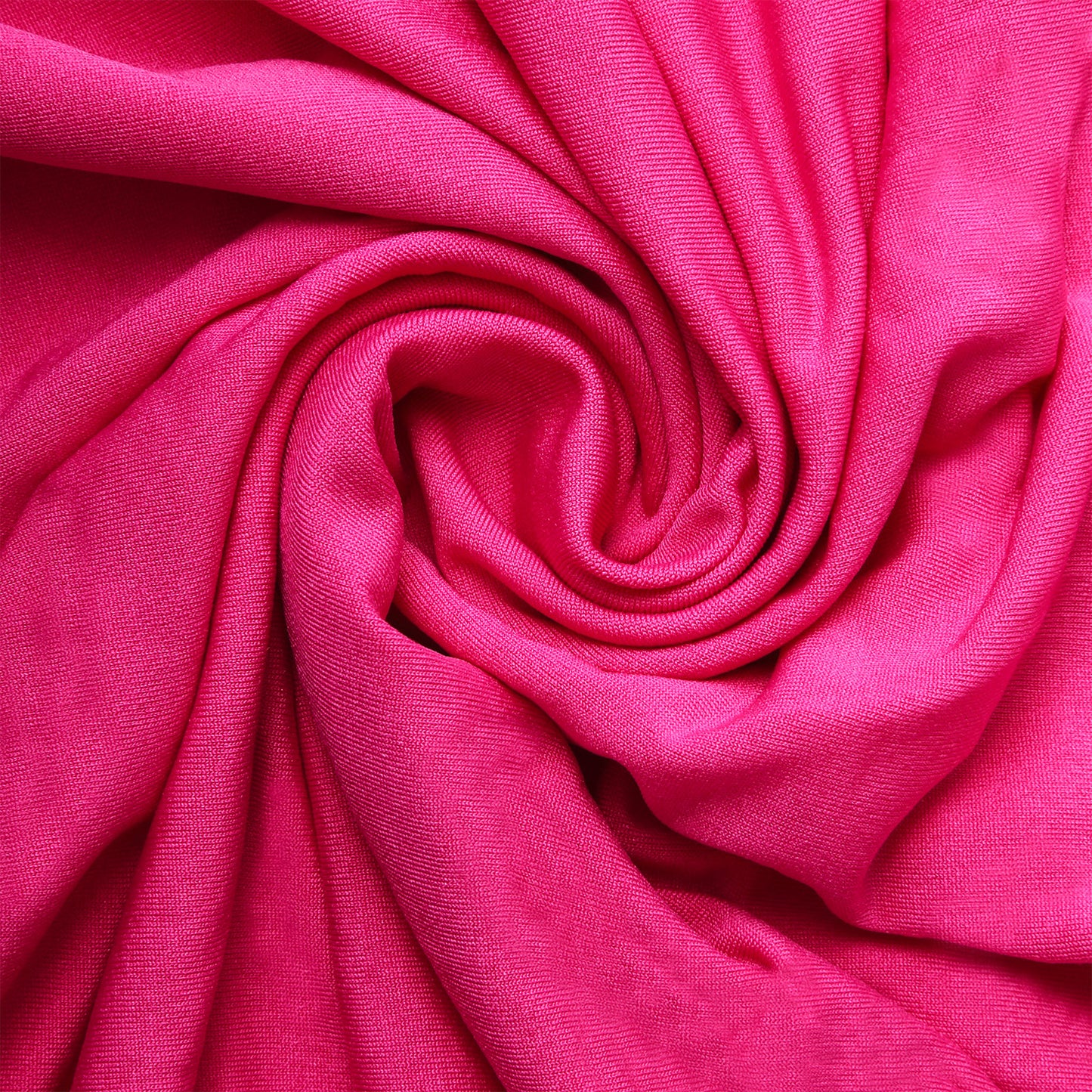 Fuchsia spandex covers for pedestal stands, stretchable and stylish.