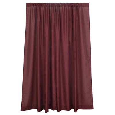 Elevate Your Event with Burgundy Polyester Drapes Elevate Your Event with Burgundy Polyester Drapes