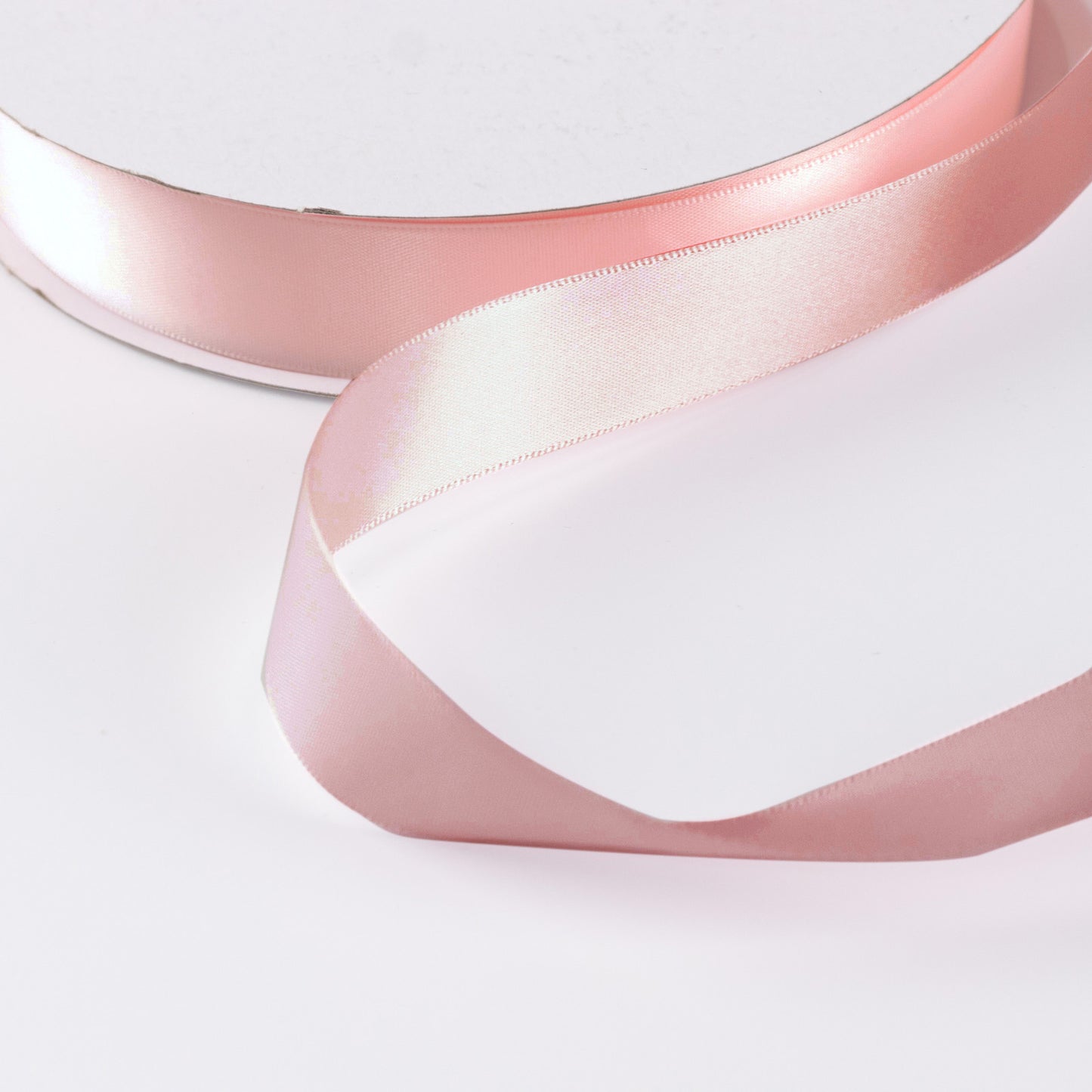 Single Face Satin Ribbon Roll Dusty Rose 1" x 100 Yards Decorative Craft Ribbon